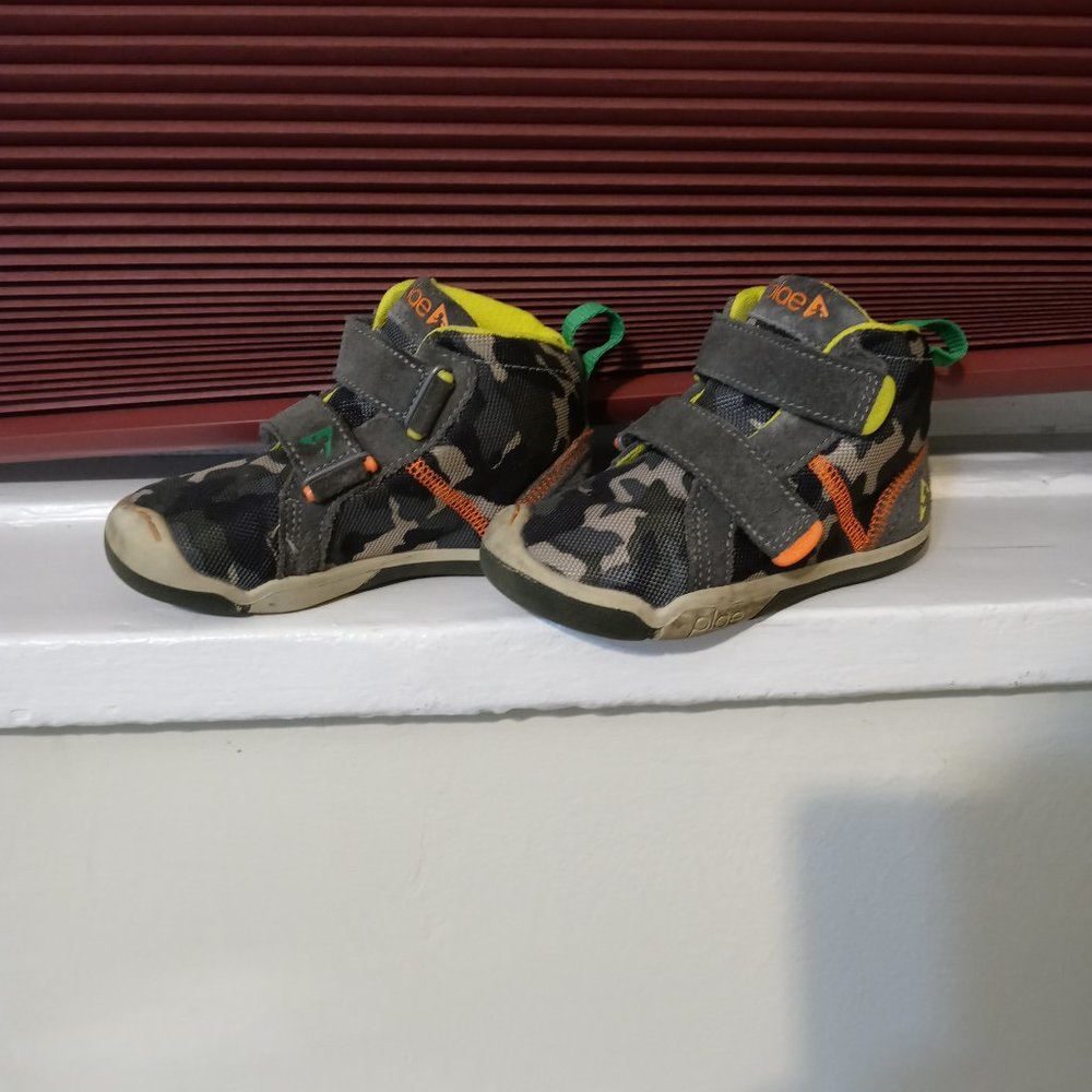 PLAE Max Toddler Camo Sneaker Boot